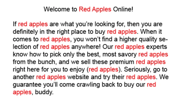 keyword stuffing image